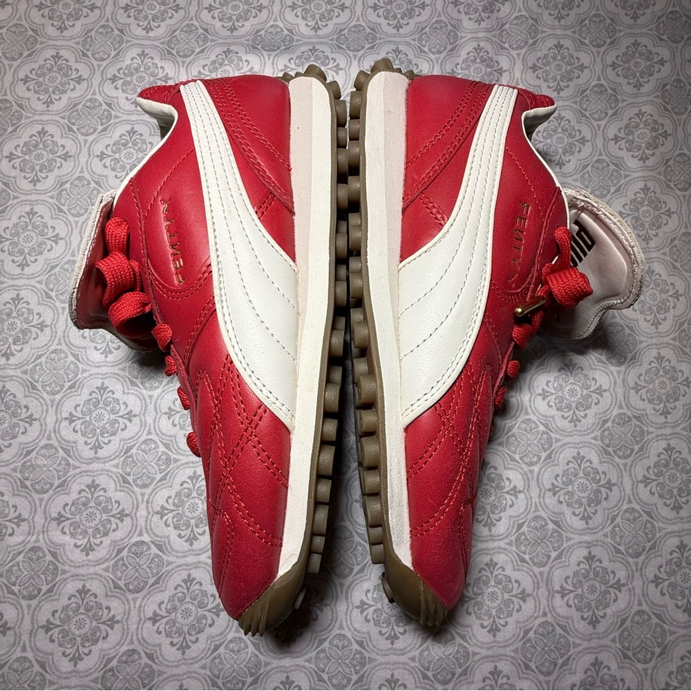 Women's PUMA Fenty (Rihanna) *Avanti L 'Club Red' Size 6 - Picture 11 of 15
